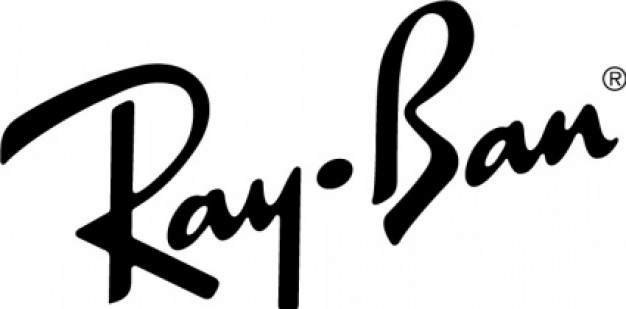 Очки от Ray Ban логотип бренда